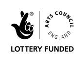 Arts Council England Lottery Funded logo