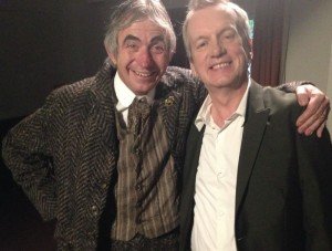 Tony as Dan Leno with Frank Skinner