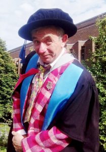 Graduation Day Tony is awarded a PhD